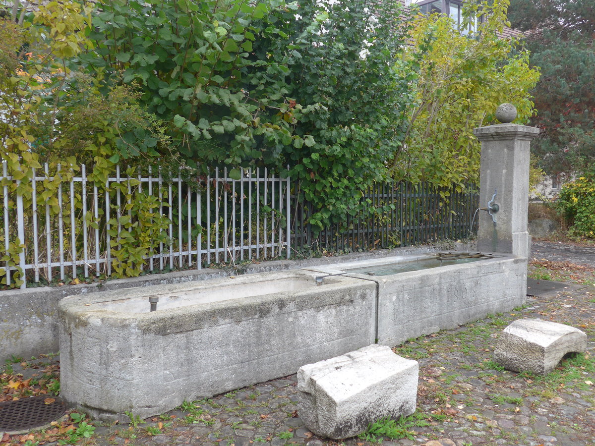 (176'278) - Brunnen von 1804 am 23. Oktober 2016 in Kloten