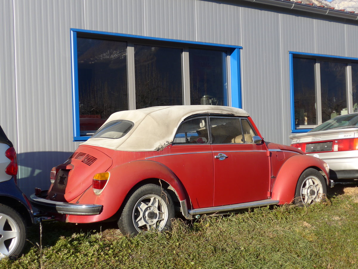 (176'845) - VW-K�fer am 4. Dezember 2016 in Leytron