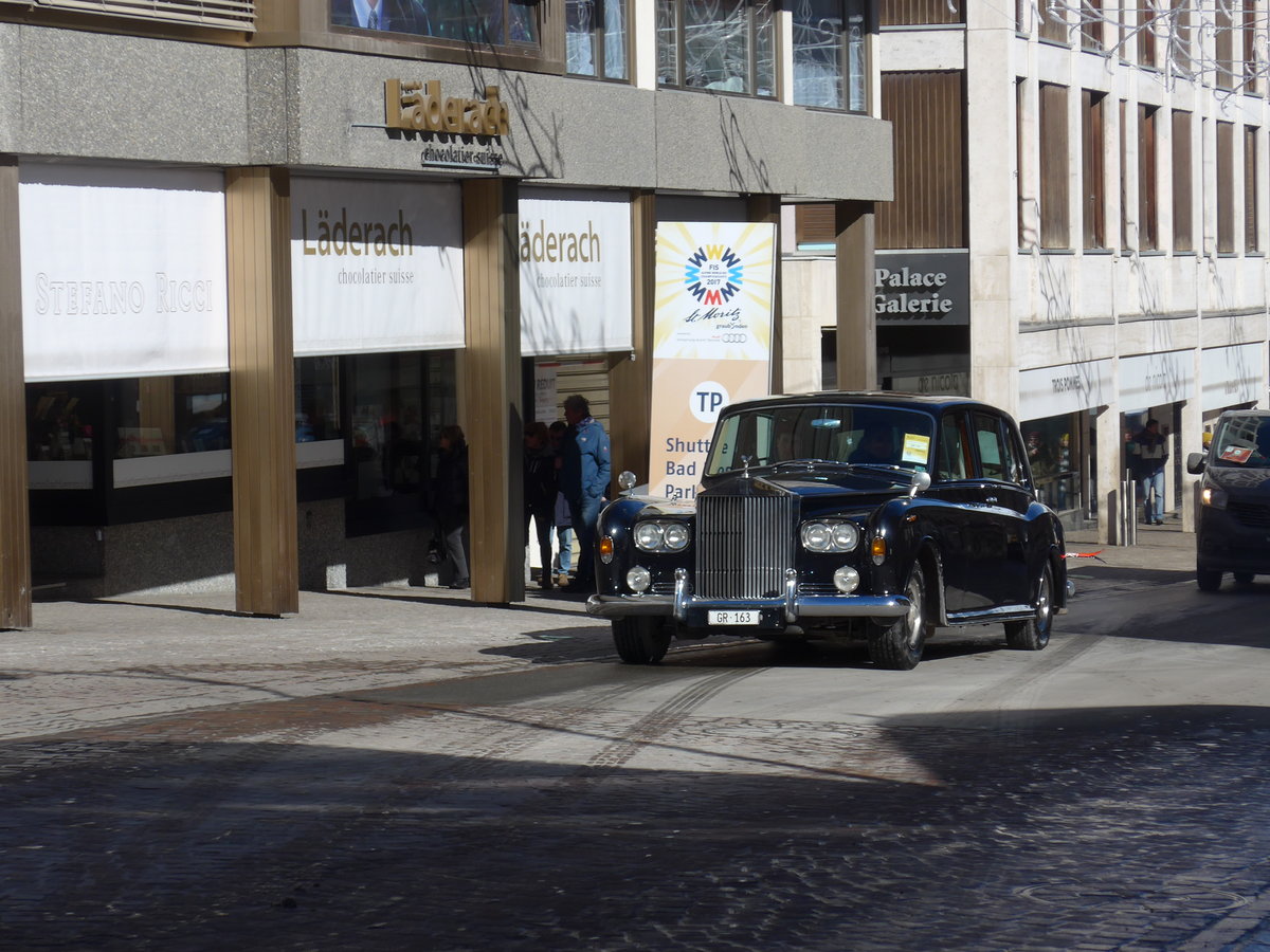 (178'612) - Rolls-Royce - GR 163 - am 18. Februar 2017 in St. Moritz, Klinik Gut