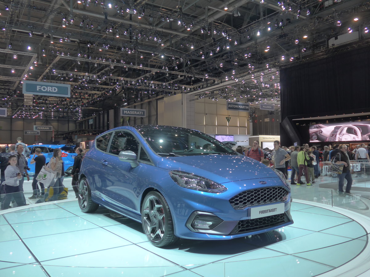 (178'893) - Ford Fiesta ST am 11. M�rz 2017 im Autosalon Genf