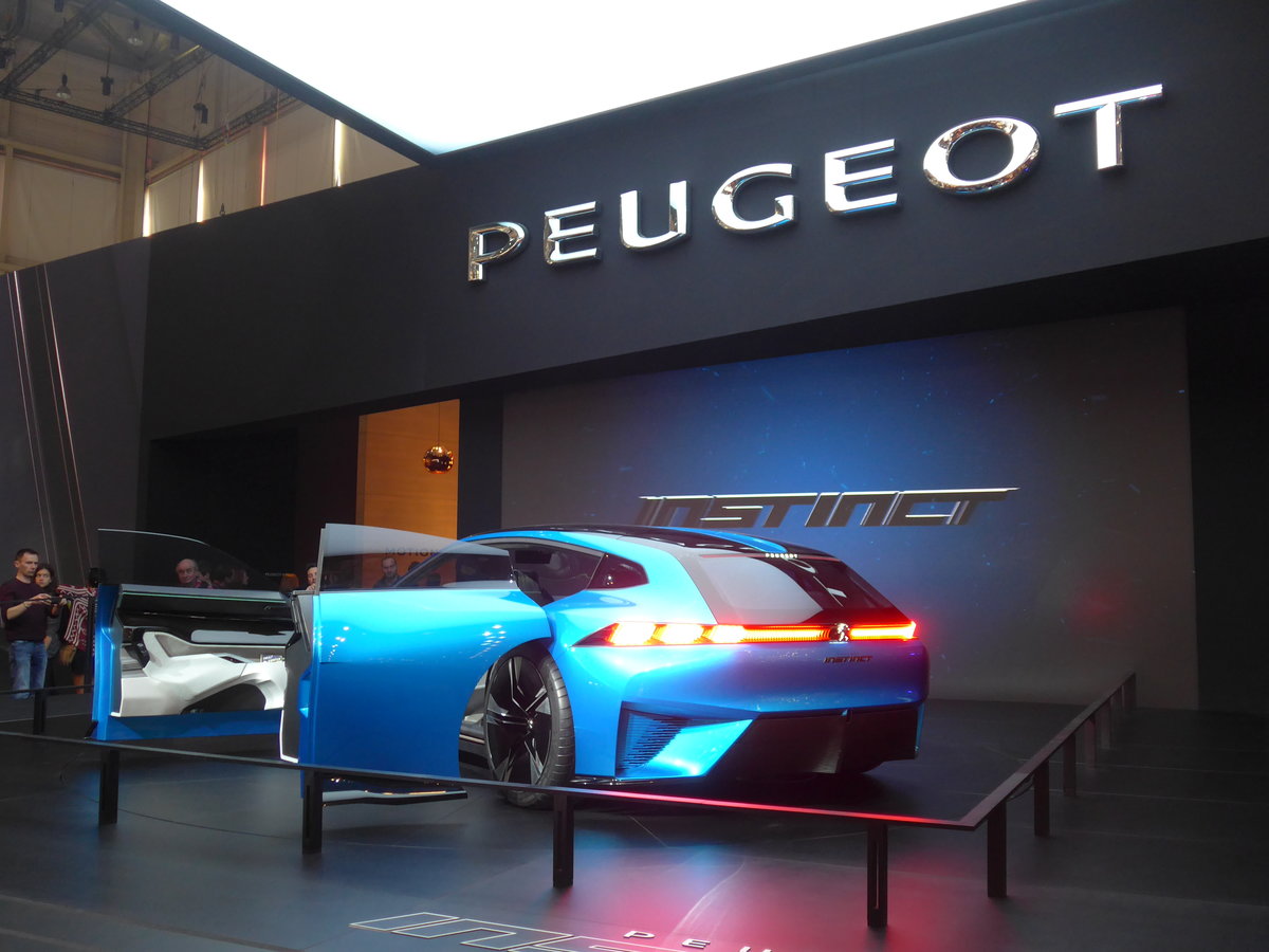 (178'899) - Peugeot Instinct am 11. M�rz 2017 im Autosalon Genf