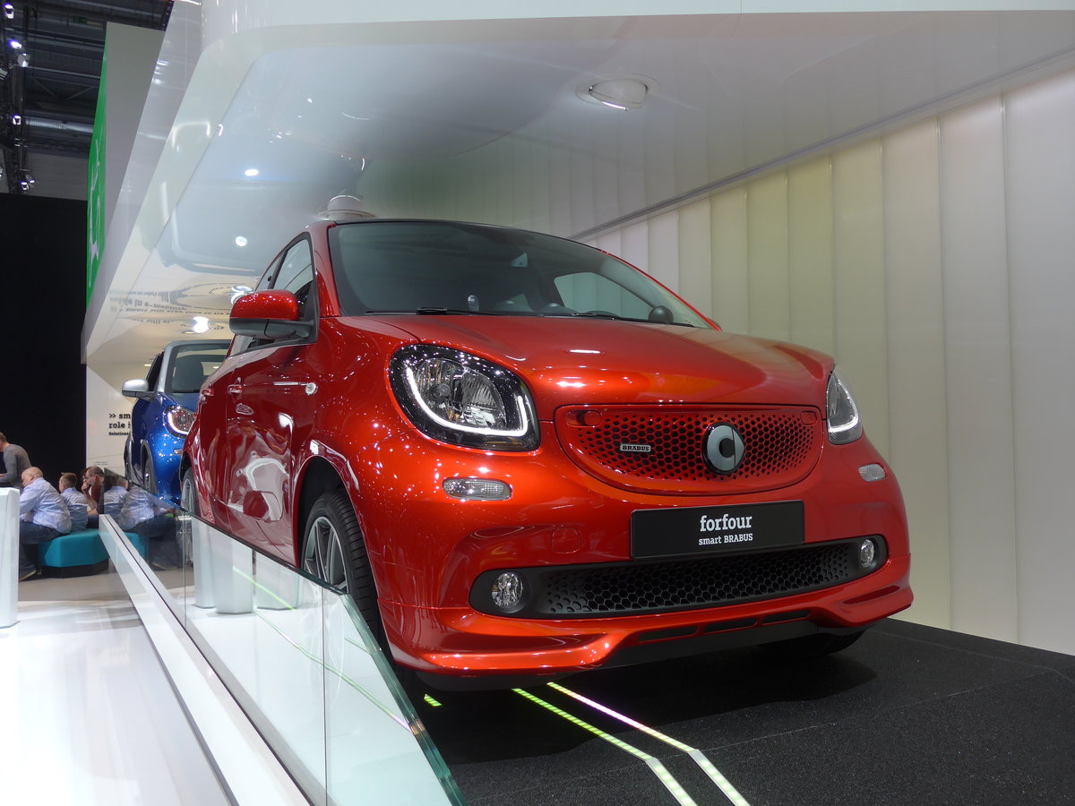 (178'905) - Smart Forfour am 11. M�rz 2017 im Autosalon Genf
