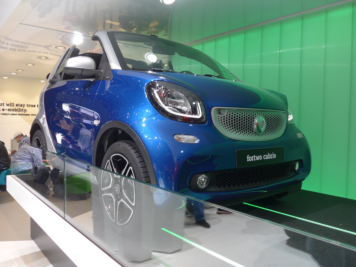 (178'906) - Smart Fortwo am 11. M�rz 2017 im Autosalon Genf