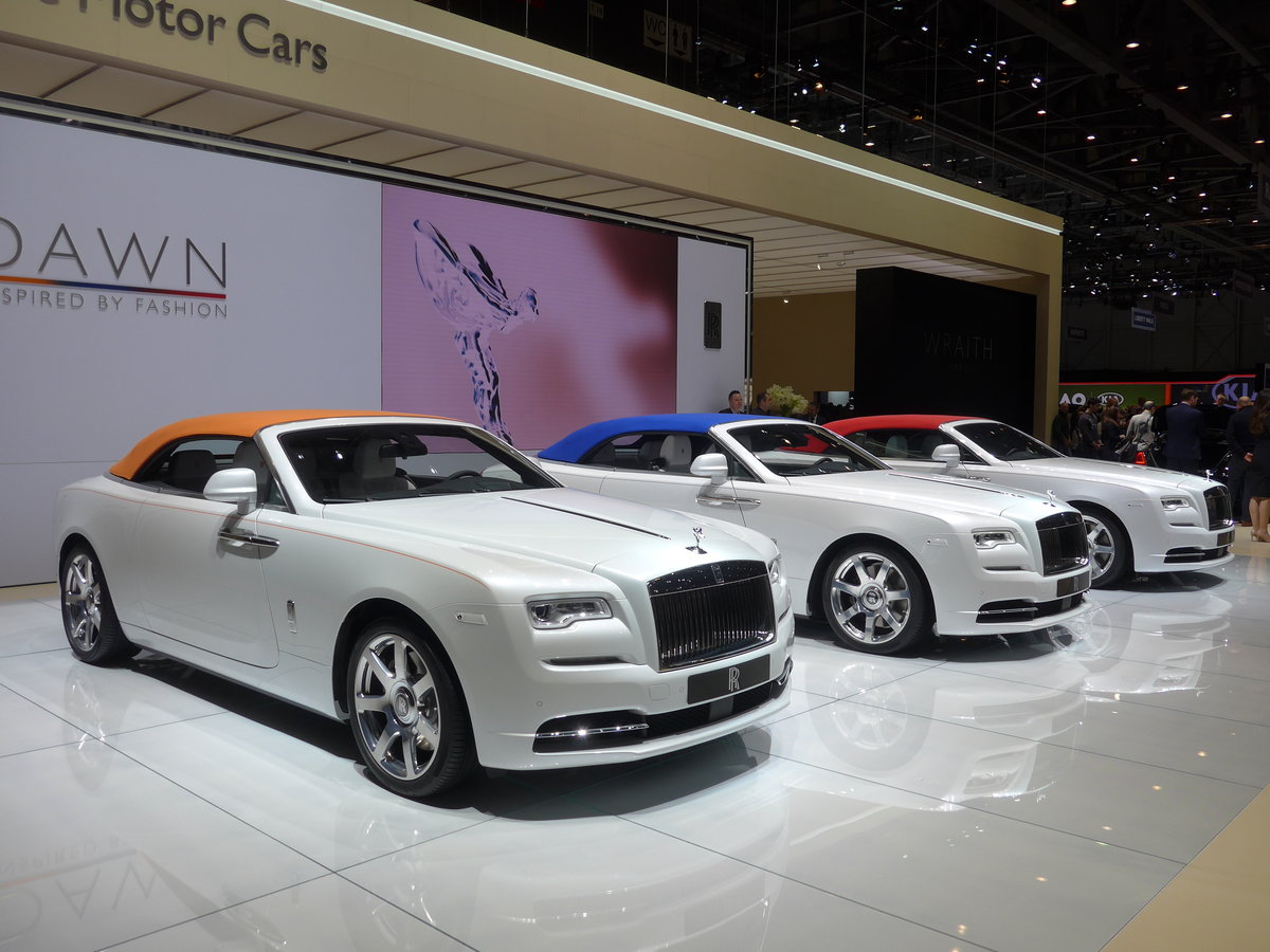 (178'914) - Rolls-Royce am 11. M�rz 2017 im Autosalon Genf