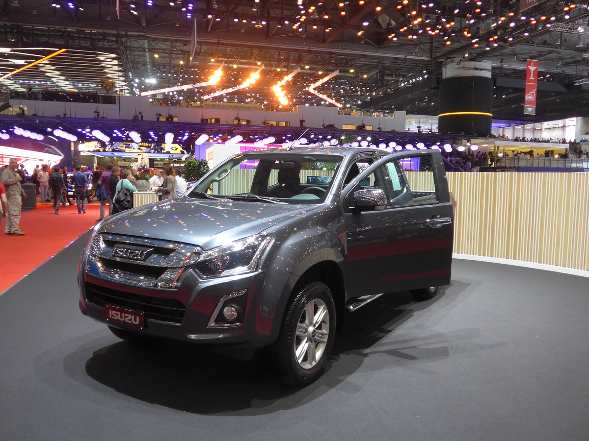 (178'921) - Isuzu am 11. M�rz 2017 im Autosalon Genf