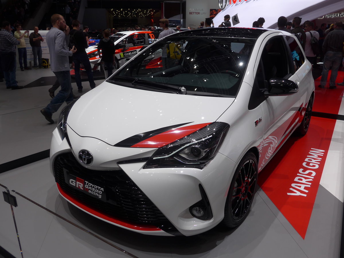 (178'929) - Toyota Yaris am 11. M�rz 2017 im Autosalon Genf