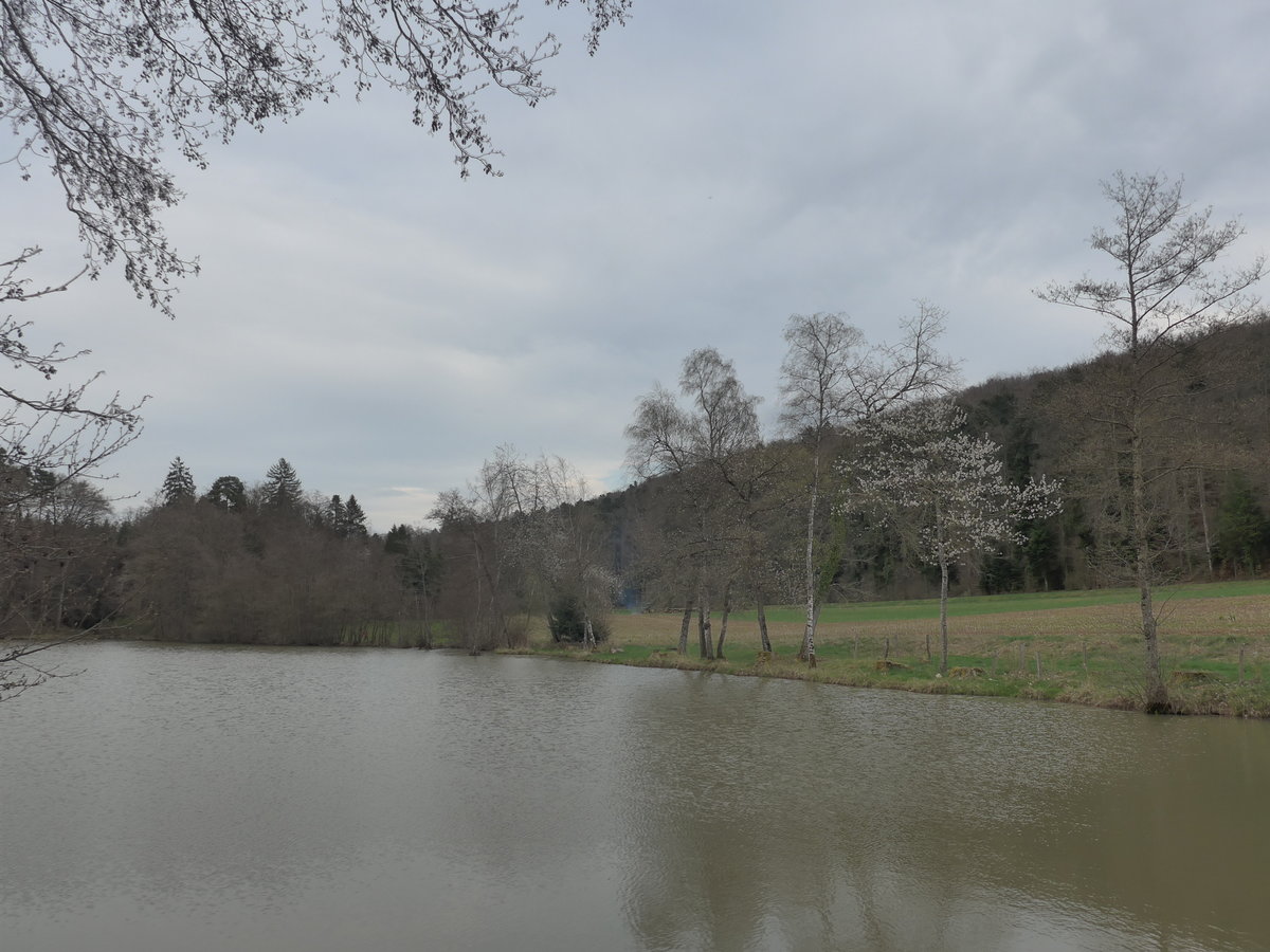 (179'274) - Der Weier am 1. April 2017 bei Vendlincourt