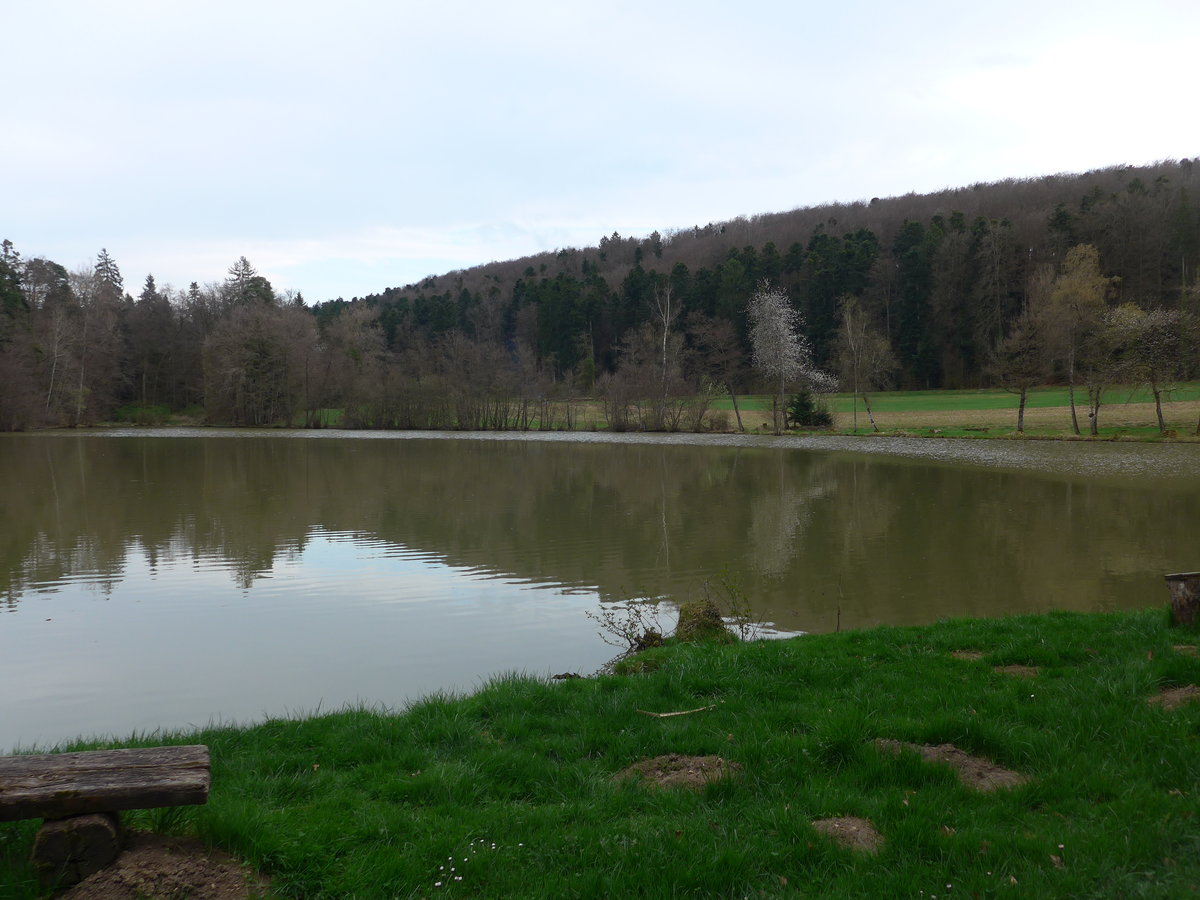 (179'279) - Der Weier am 1. April 2017 bei Vendlincourt