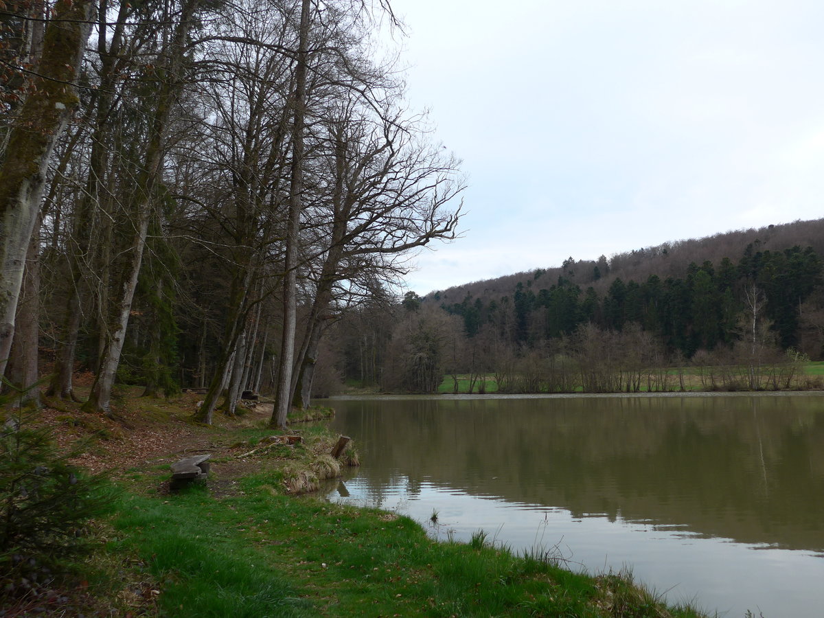 (179'281) - Der Weier am 1. April 2017 bei Vendlincourt