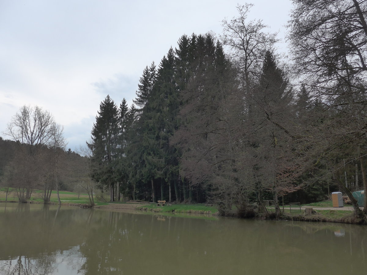 (179'282) - Der Weier am 1. April 2017 bei Vendlincourt