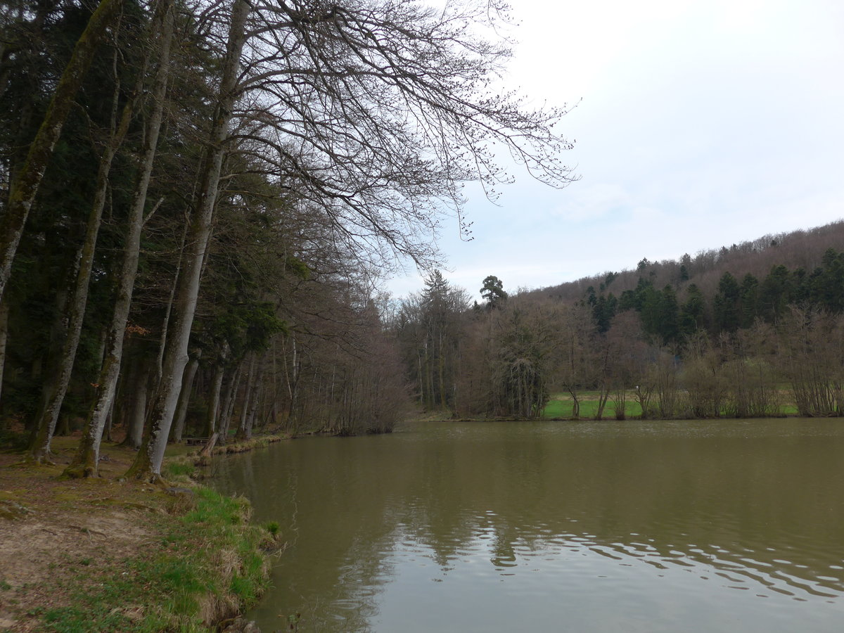 (179'283) - Der Weier am 1. April 2017 bei Vendlincourt