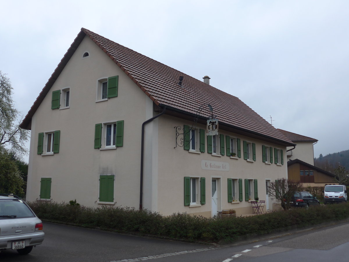 (179'331) - H�tel Guillaume Tell am 2. April 2017 in Vendlincourt