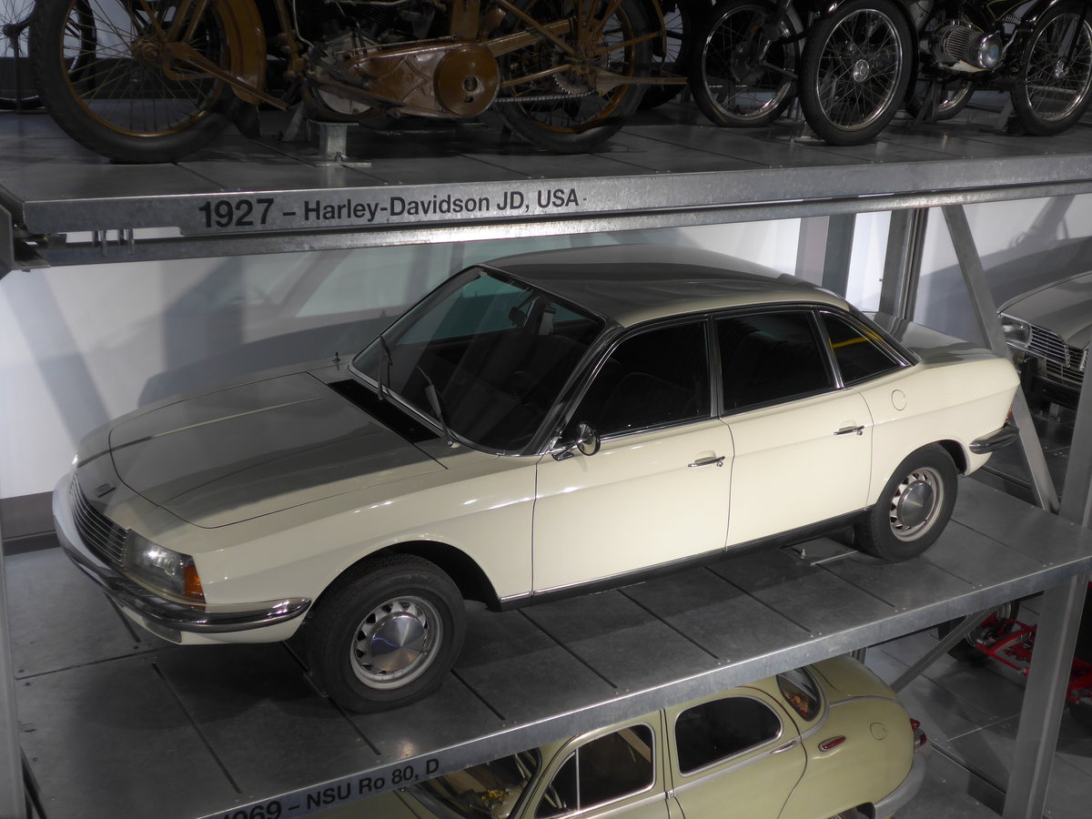 (179'805) - NSU Ro 80 von 1969 am 29. April 2017 in Luzern, Verkehrshaus