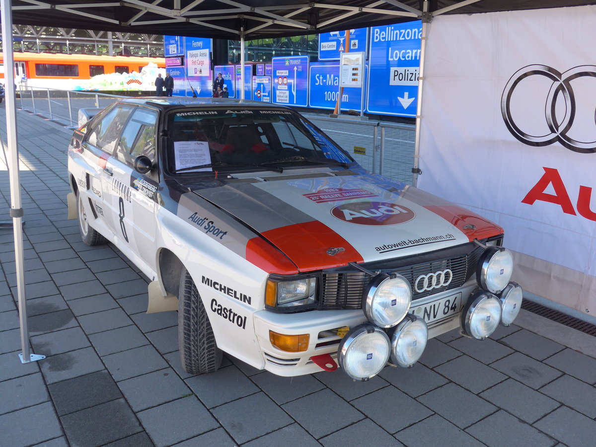 (179'828) - Audi - IN-NV 84 - am 29. April 2017 in Luzern, Verkehrshaus