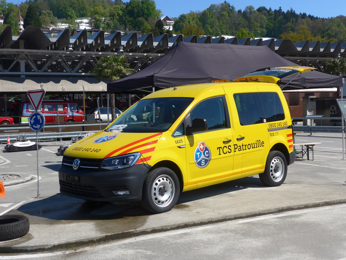 (179'832) - TCS - Nr. 1625 - VW am 29. April 2017 in Luzern, Verkehrshaus