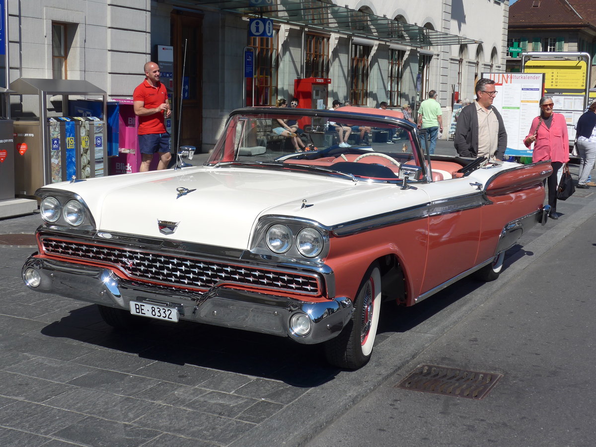 (180'769) - Ford - BE 8332 - am 26. Juni 2017 beim Bahnhof Thun