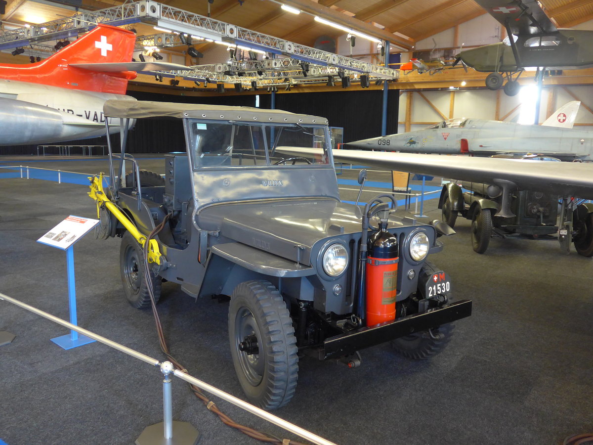(180'824) - Willys - M+21'530 - am 27. Mai 2017 in D�bendorf, Fliegermuseum