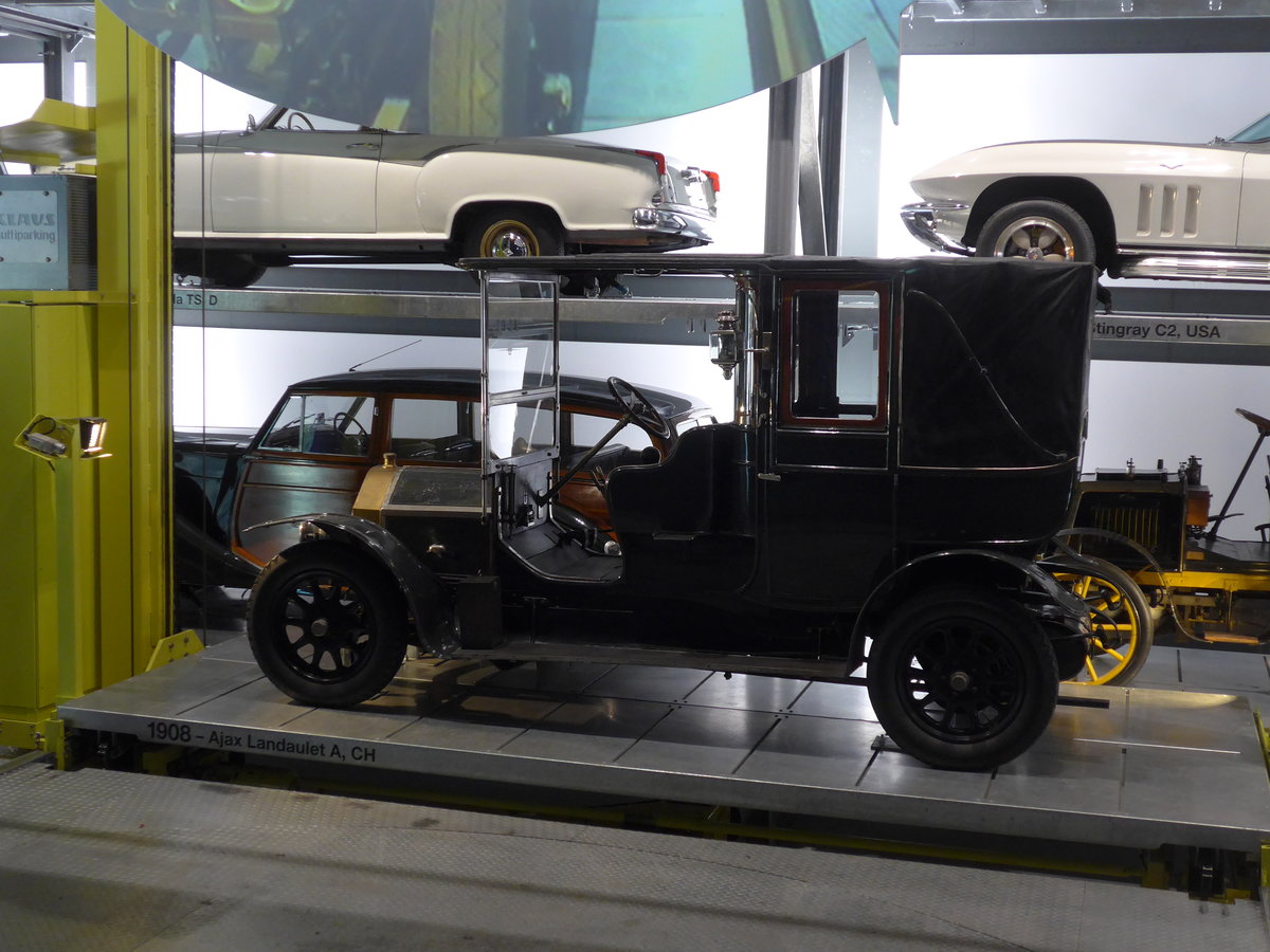 (180'856) - Ajax Landaulet A von 1908 - 6766 - am 28. Mai 2017 in Luzern, Verkehrshaus
