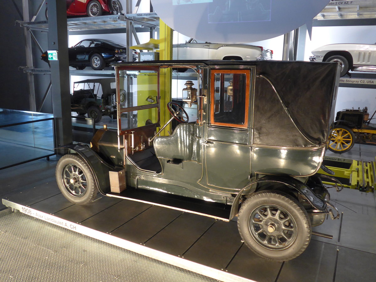 (180'857) - Ajax Landaulet A von 1908 - 6766 - am 28. Mai 2017 in Luzern, Verkehrshaus