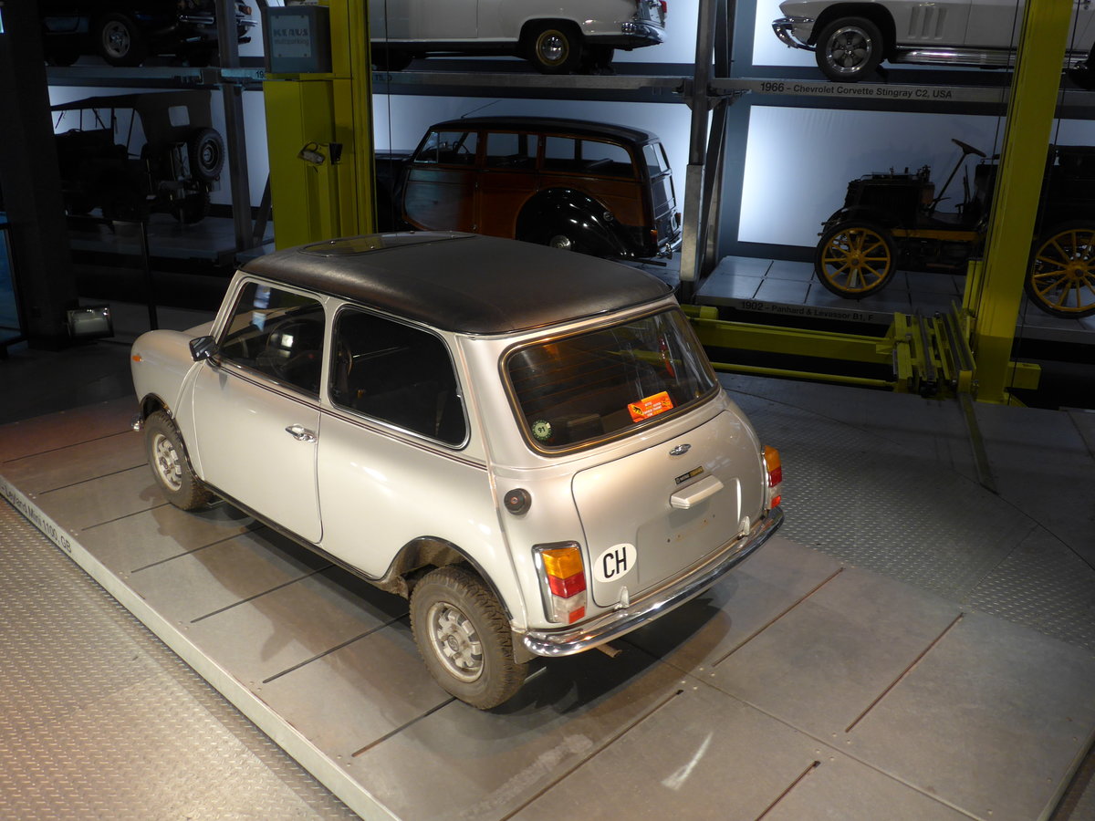 (180'869) - Leyland Mini 1100 von 1977 am 28. Mai 2017 in Luzern, Verkehrshaus