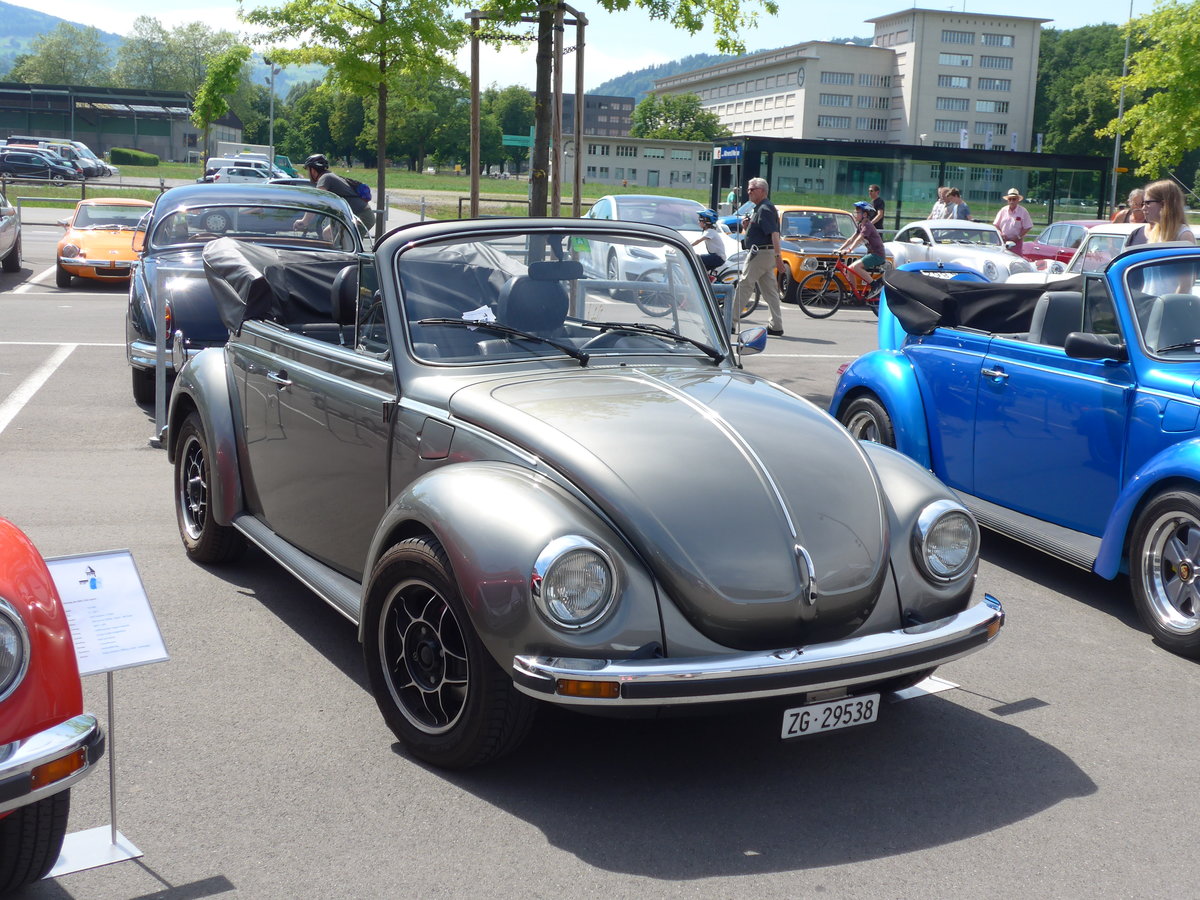 (180'891) - VW-K�fer - ZG 29'538 - am 28. Mai 2017 in Luzern, Allmend