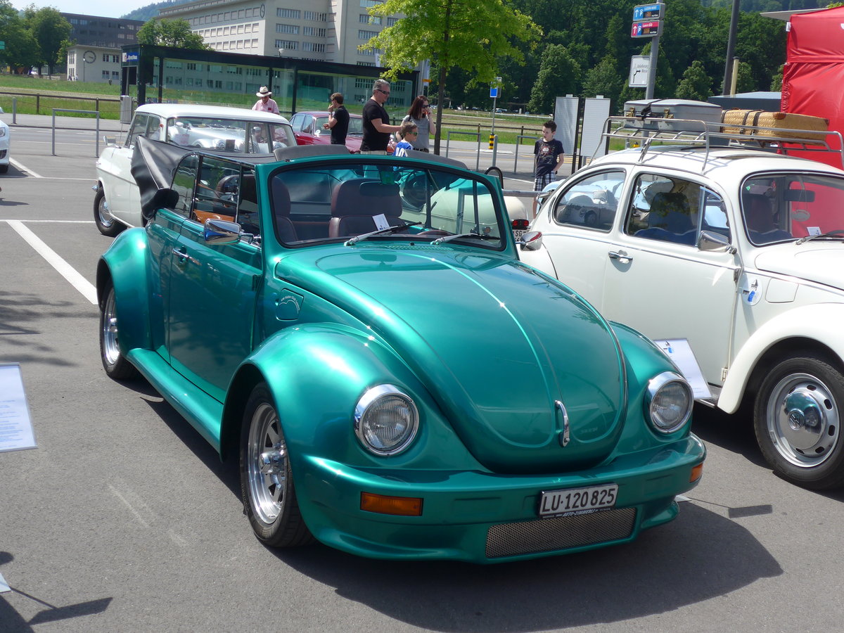 (180'893) - VW-K�fer - LU 120'825 - am 28. Mai 2017 in Luzern, Allmend