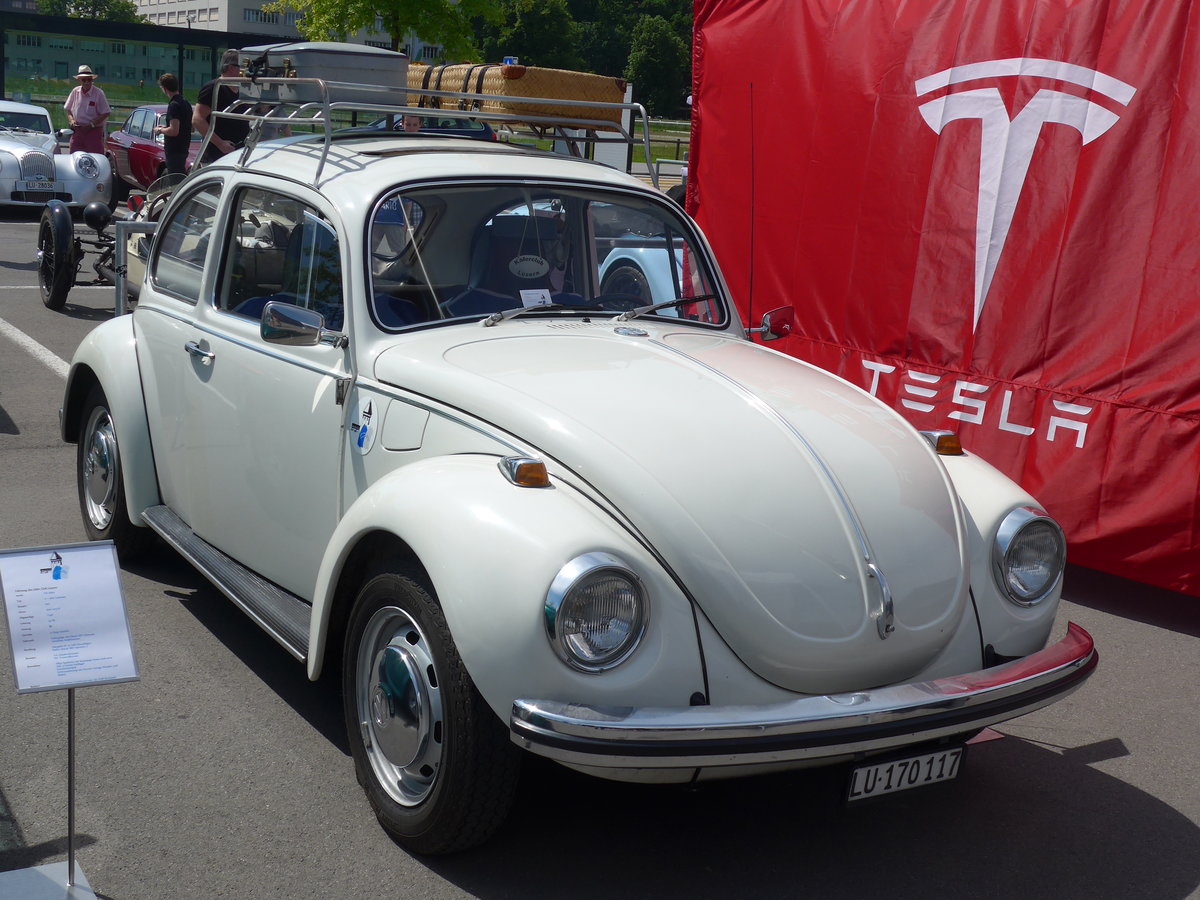(180'894) - VW-K�fer - LU 170'117 - am 28. Mai 2017 in Luzern, Allmend