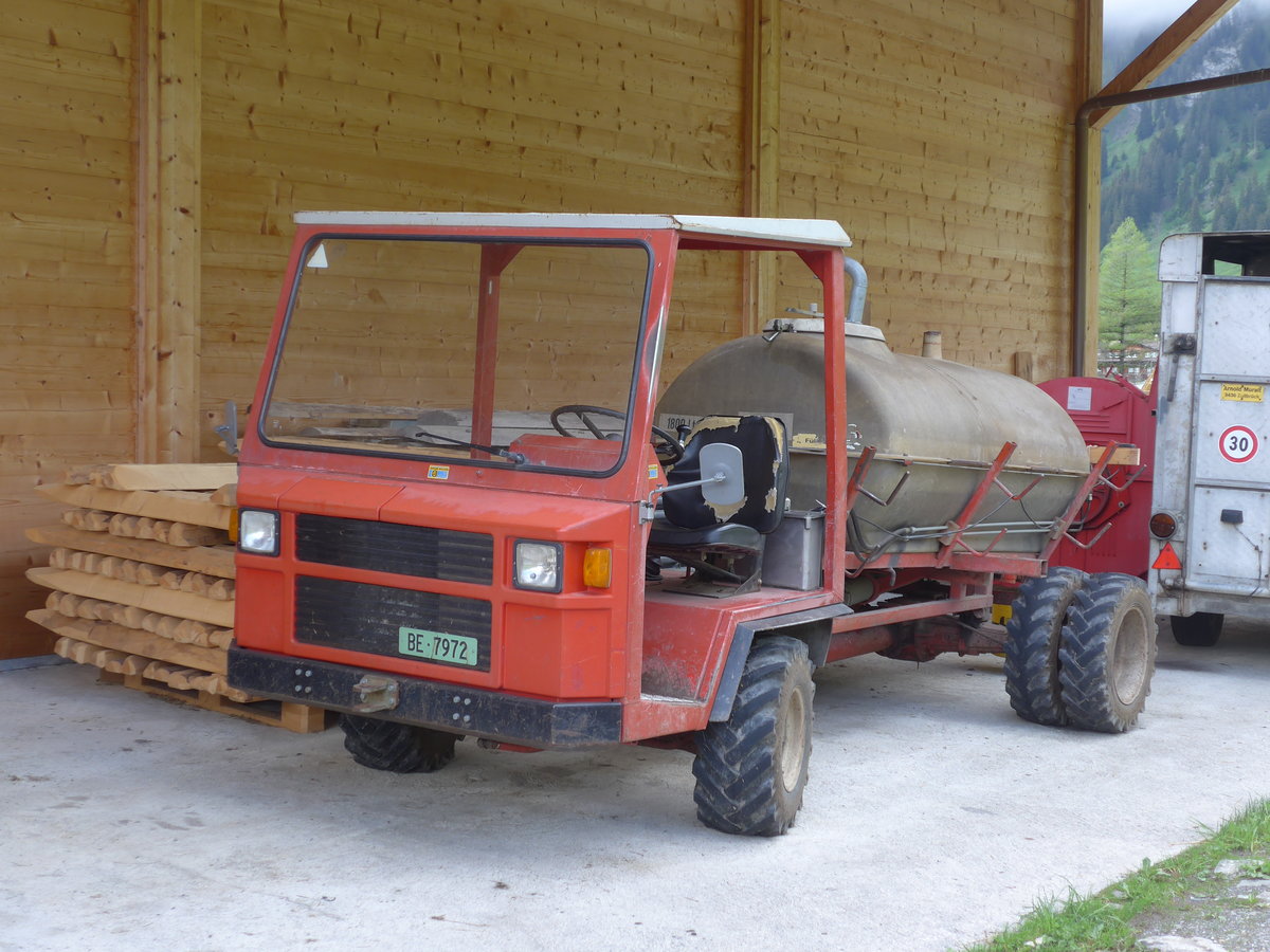 (180'961) - Aebi - BE 7972 - am 4. Juni 2017 in Adelboden, Stiegelschwand