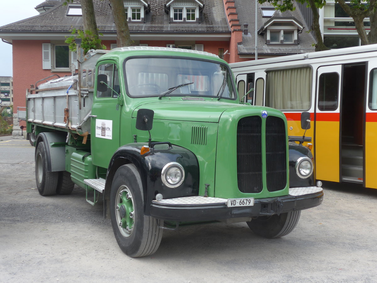 (181'266) - Tzaut, Bottens - Nr. 10/VD 6679 - Saurer am 24. Juni 2017 in Aigle, Saurertreffen