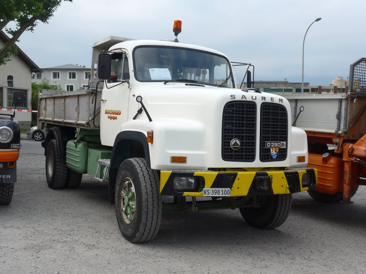 (181'271) - Buchard, Leytron - VS 398'100 - Saurer am 24. Juni 2017 in Aigle, Saurertreffen