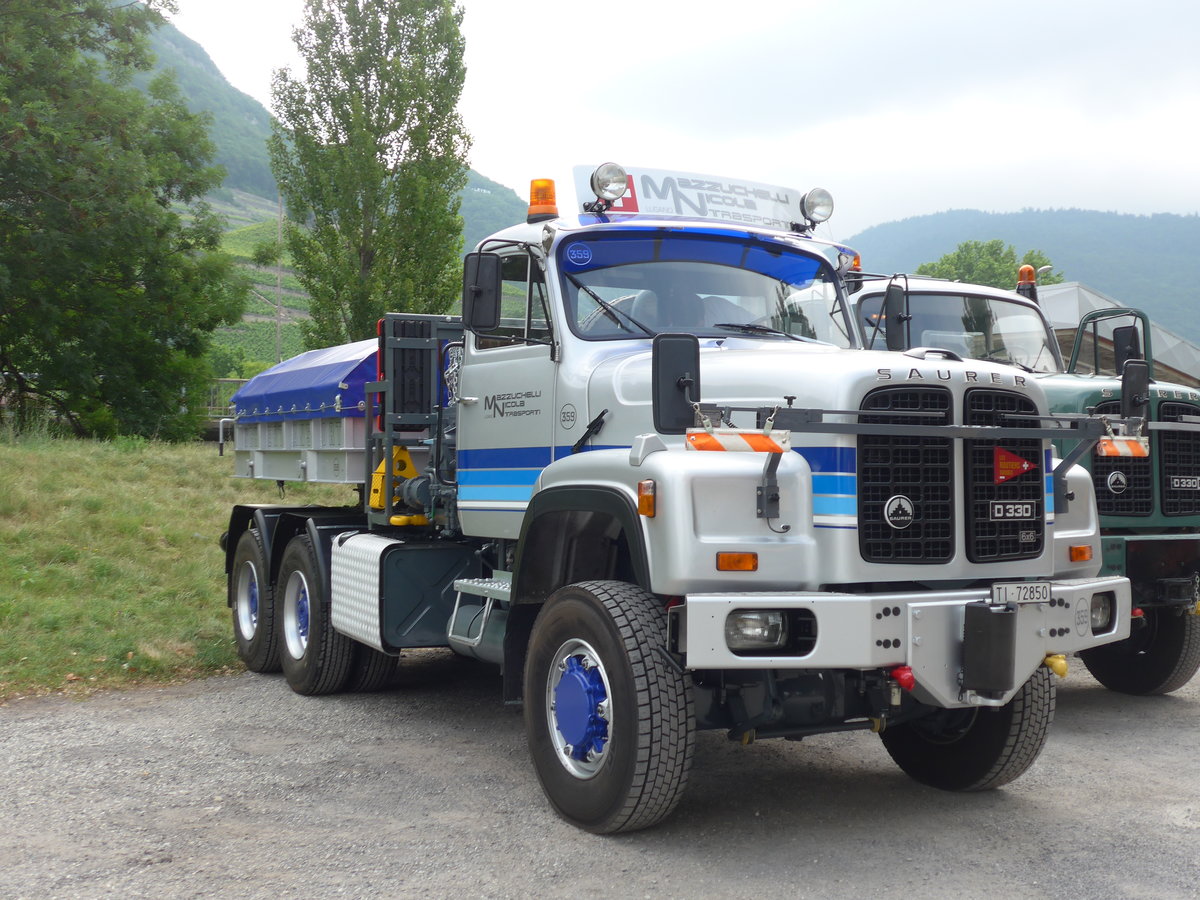 (181'277) - Mazzuchelli, Lugano - Nr. 359/TI 72'850 - Saurer am 24. Juni 2017 in Aigle, Saurertreffen
