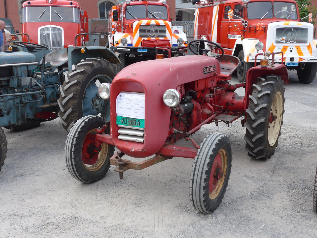 (181'289) - Bucher - VD 616 - am 24. Juni 2017 in Aigle, Saurertreffen