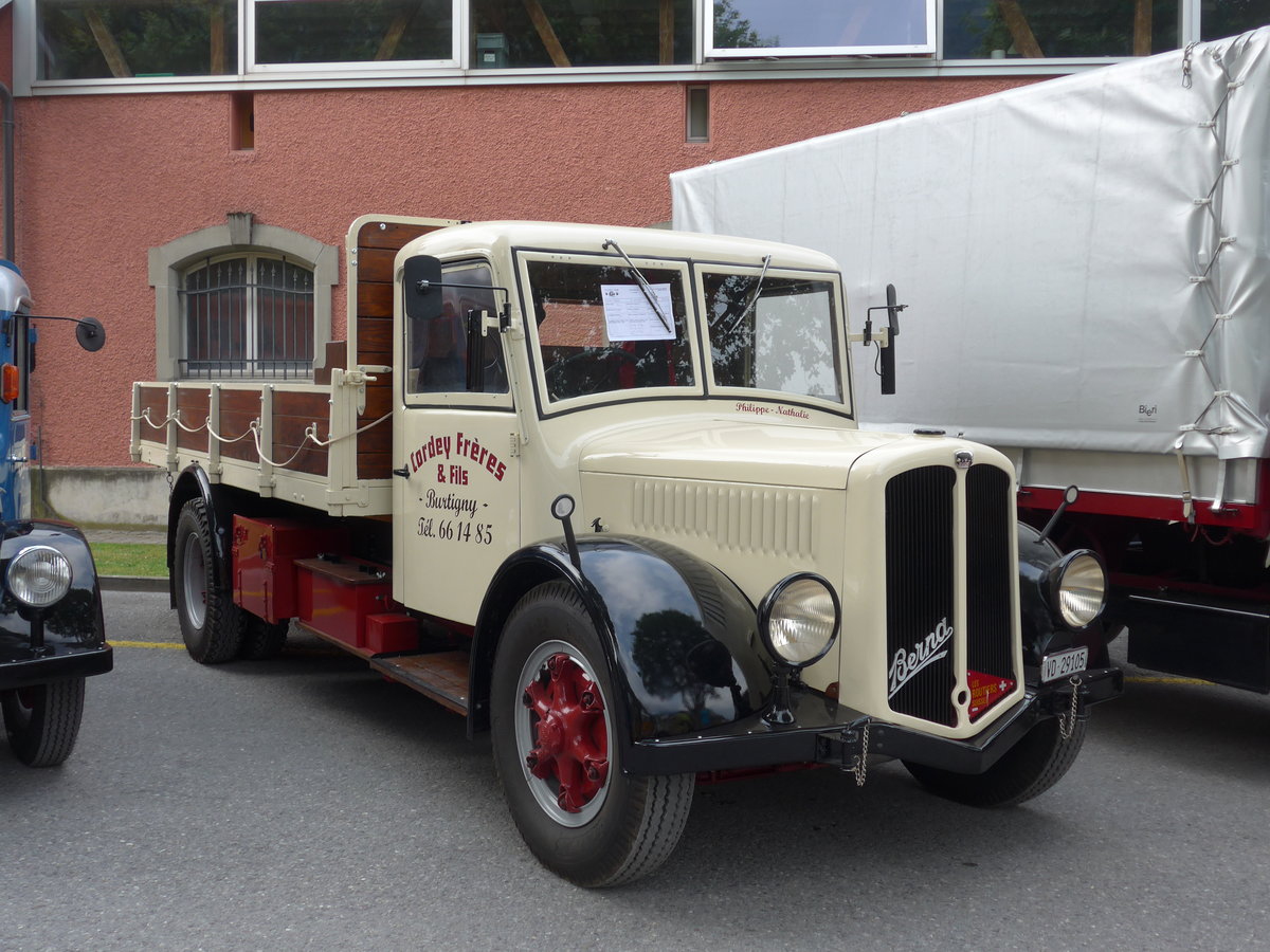 (181'309) - Cordey, Burtigny - VD 29'105 - Berna am 24. Juni 2017 in Aigle, Saurertreffen