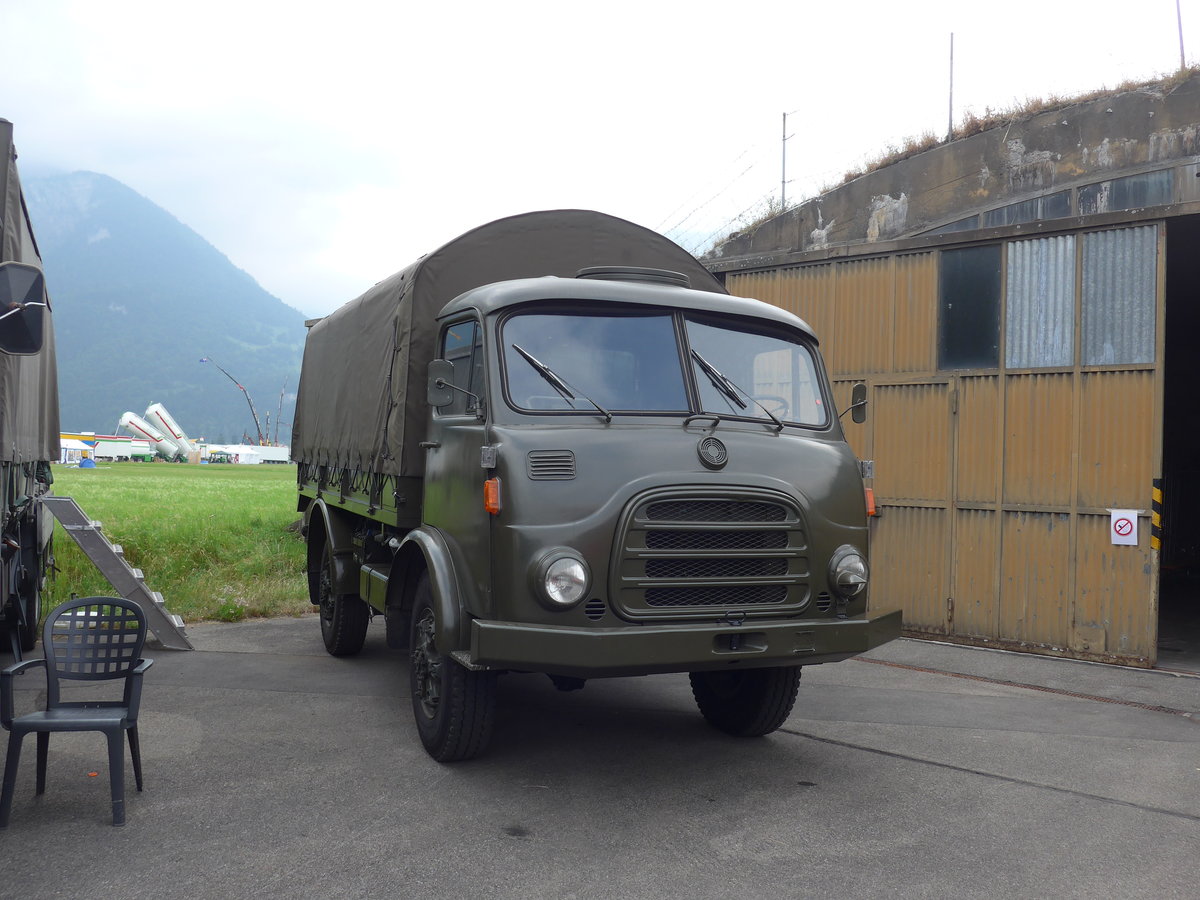 (181'395) - Steyr am 24. Juni 2017 in Interlaken, Flugplatz