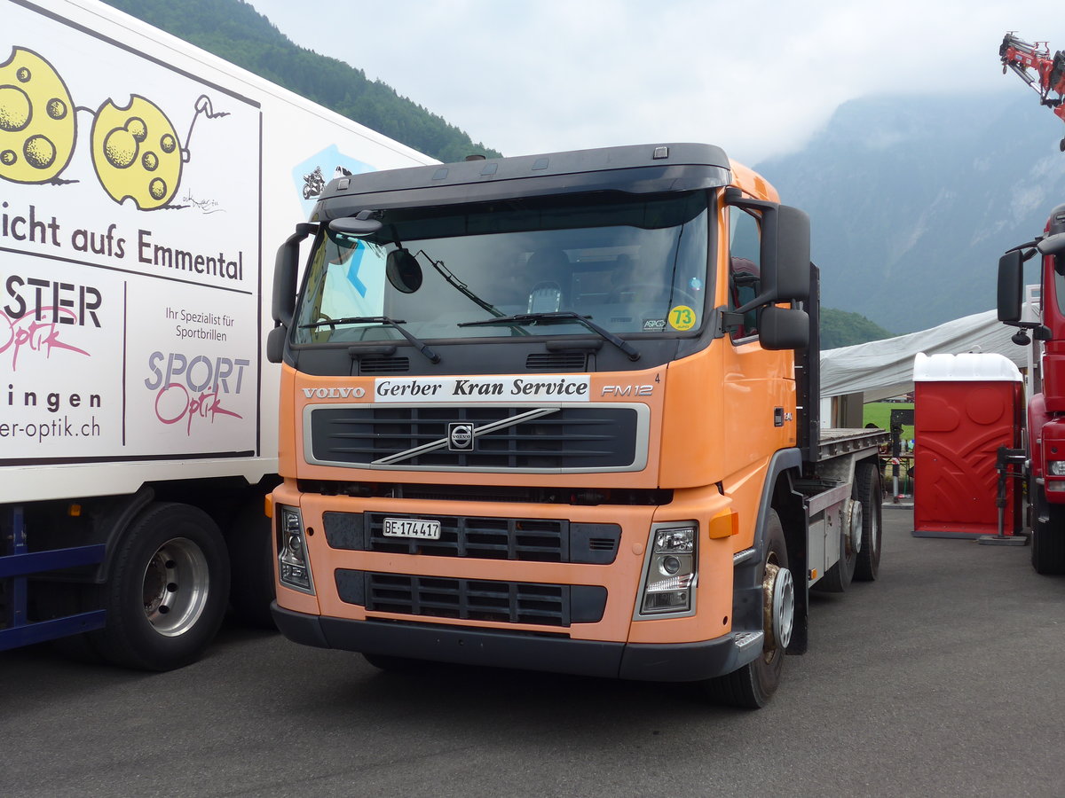 (181'421) - Gerber - BE 174'417 - Volvo am 24. Juni 2017 in Interlaken, Flugplatz