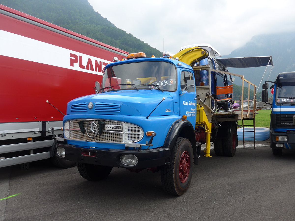 (181'423) - Schnegg, Oberbottigen - Nr. 5/BE 90'880 - Mercedes am 24. Juni 2017 in Interlaken, Flugplatz