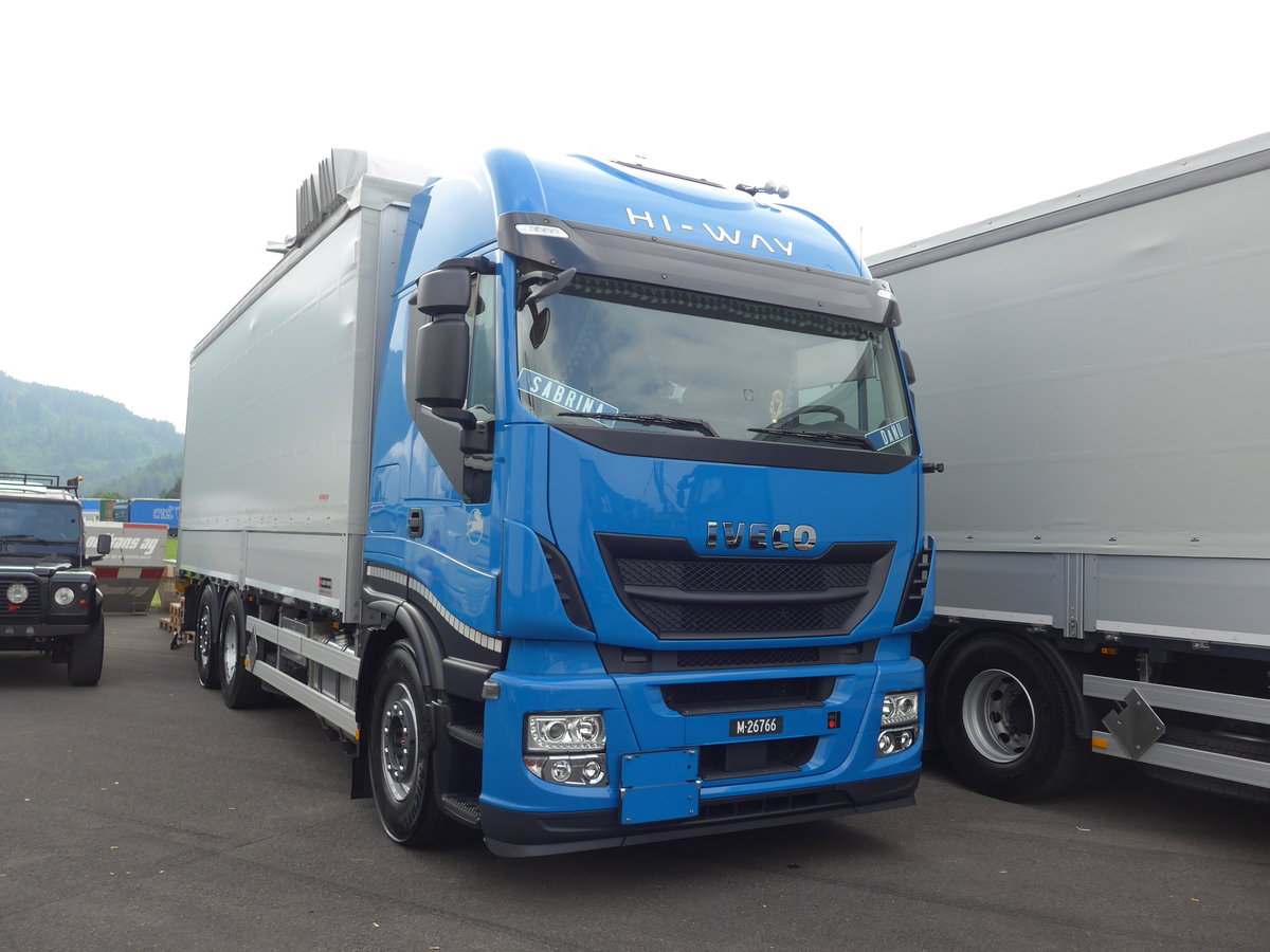 (181'467) - Schweizer Armee - M+26'766 - Iveco am 24. Juni 2017 in Interlaken, Flugplatz