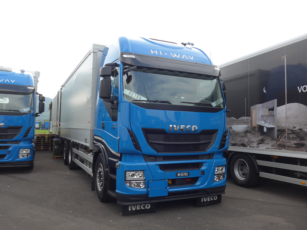 (181'468) - Schweizer Armee - M+26'765 - Iveco am 24. Juni 2017 in Interlaken, Flugplatz