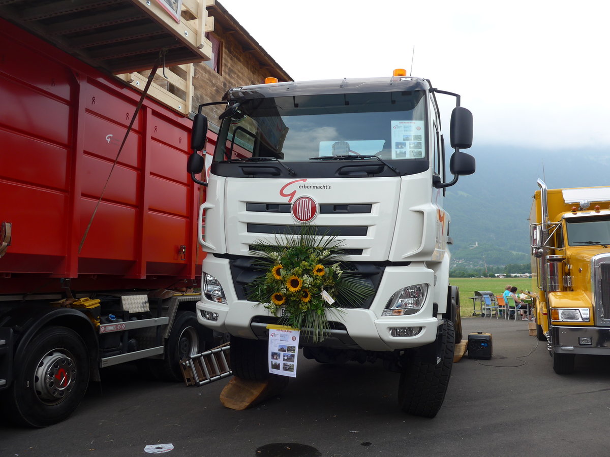 (181'476) - Gerber, Grossh�chstetten - BE 639'303 - Tatra am 24. Juni 2017 in Interlaken, Flugplatz