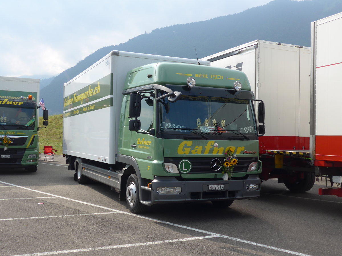 (181'488) - Gafner, Thun - Nr. 7/BE 27'713 - Mercedes am 24. Juni 2017 in Interlaken, Flugplatz