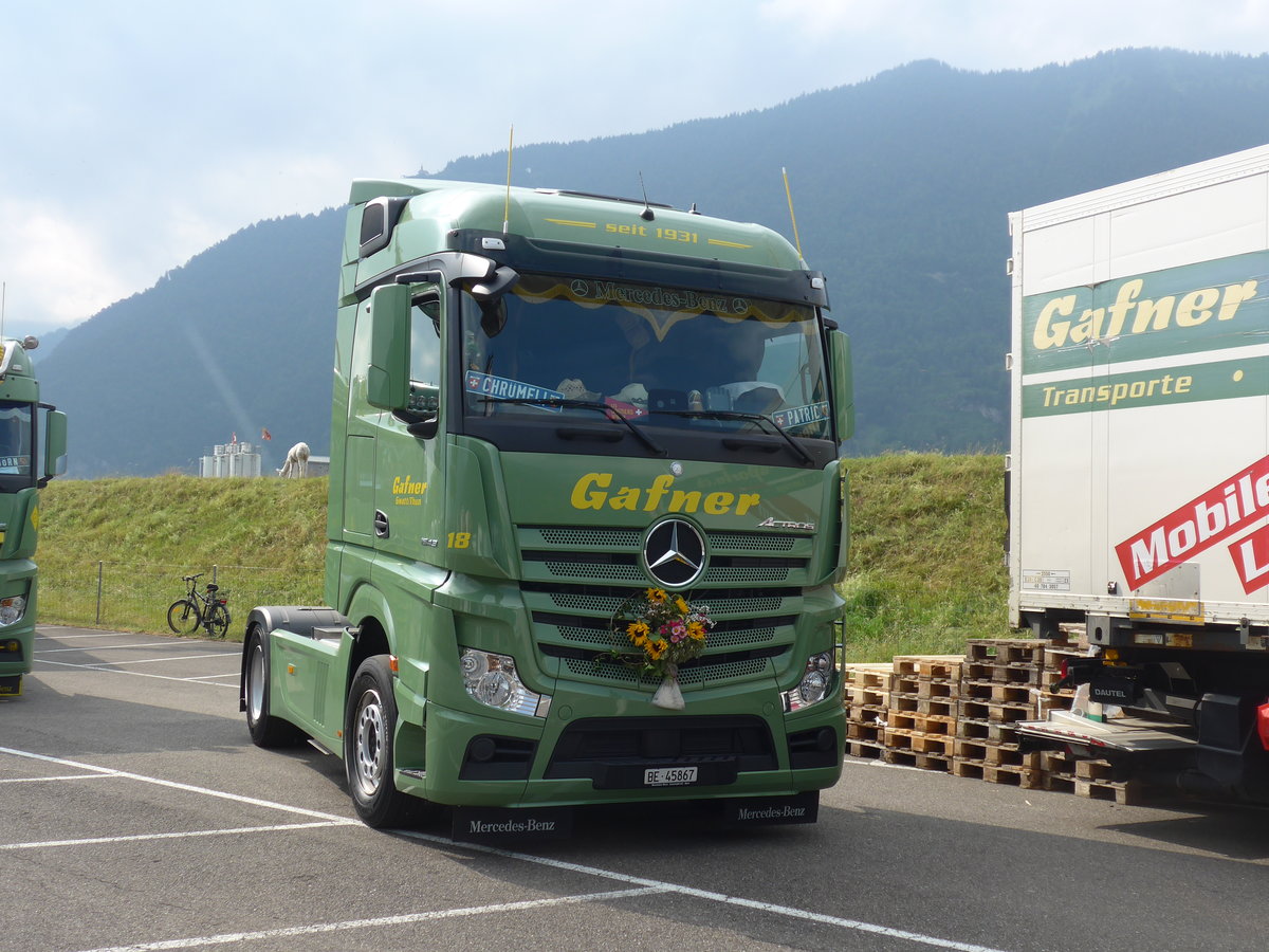 (181'490) - Gafner, Thun - Nr. 18/BE 45'867 - Mercedes am 24. Juni 2017 in Interlaken, Flugplatz