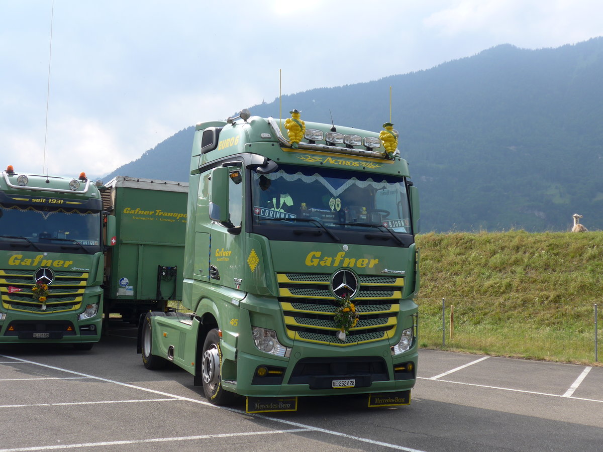 (181'491) - Gafner, Thun - Nr. 45/BE 252'828 - Mercedes am 24. Juni 2017 in Interlaken, Flugplatz