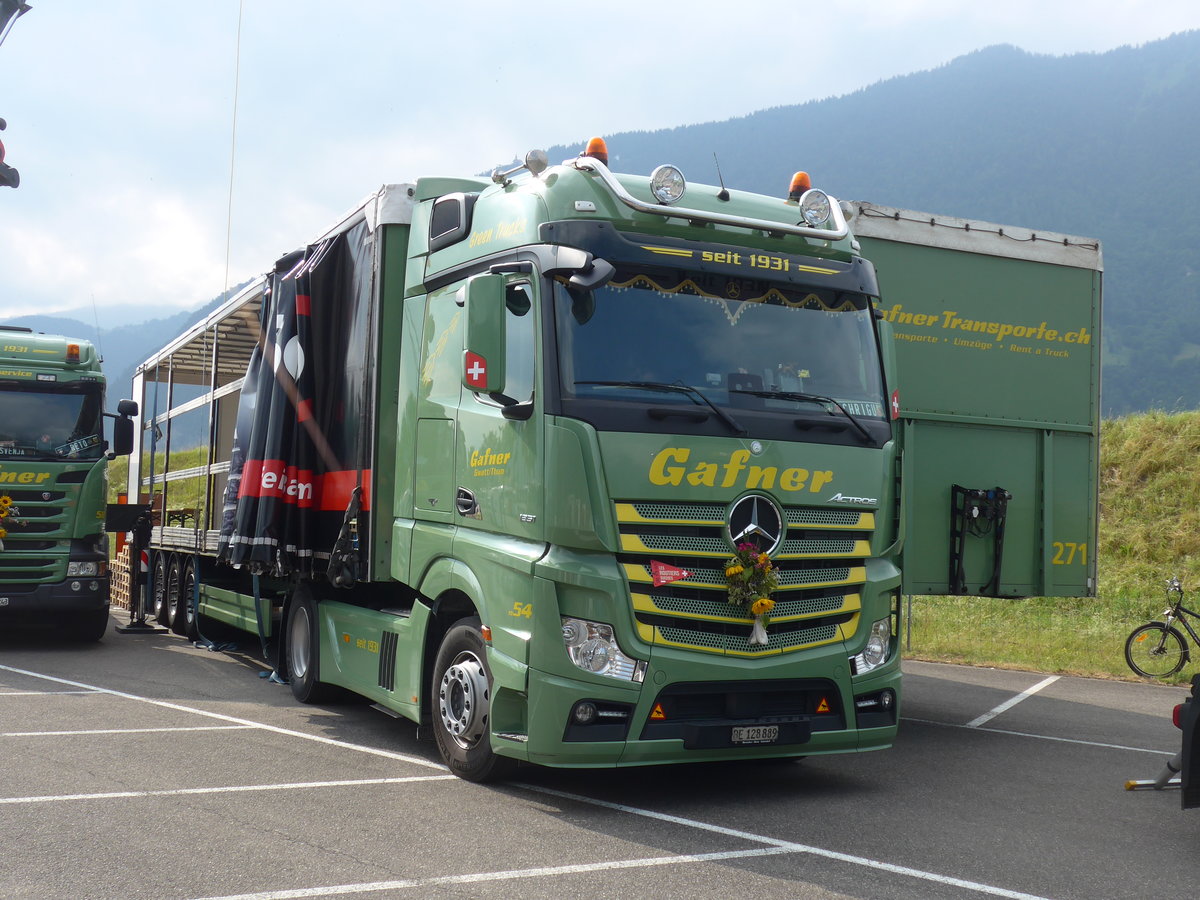 (181'492) - Gafner, Thun - Nr. 54/BE 128'889 - Mercedes am 24. Juni 2017 in Interlaken, Flugplatz