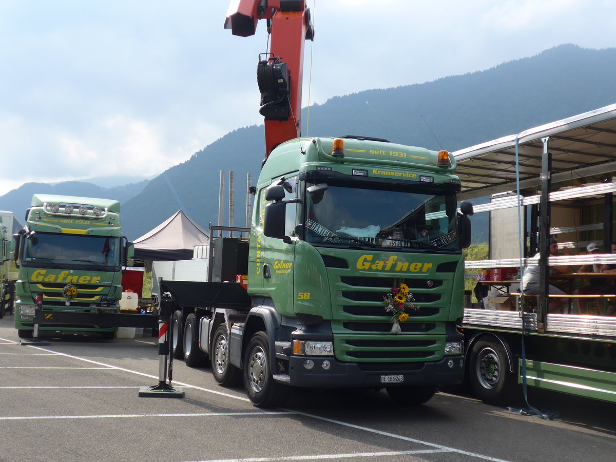 (181'493) - Gafner, Thun - Nr. 58/BE 126'243 - Mercedes am 24. Juni 2017 in Interlaken, Flugplatz