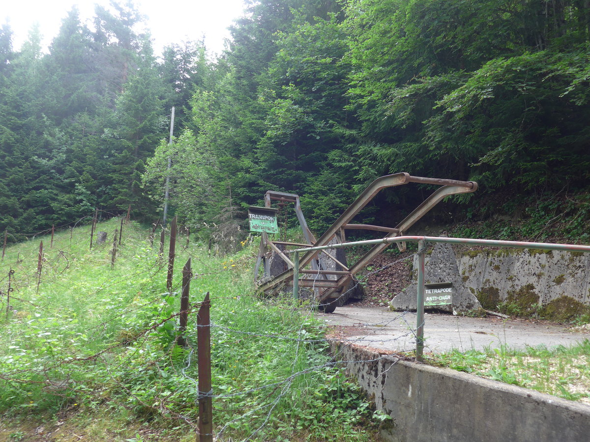 (181'550) - Im Milit�rmuseum am 25. Juni 2017 in Vallorbe