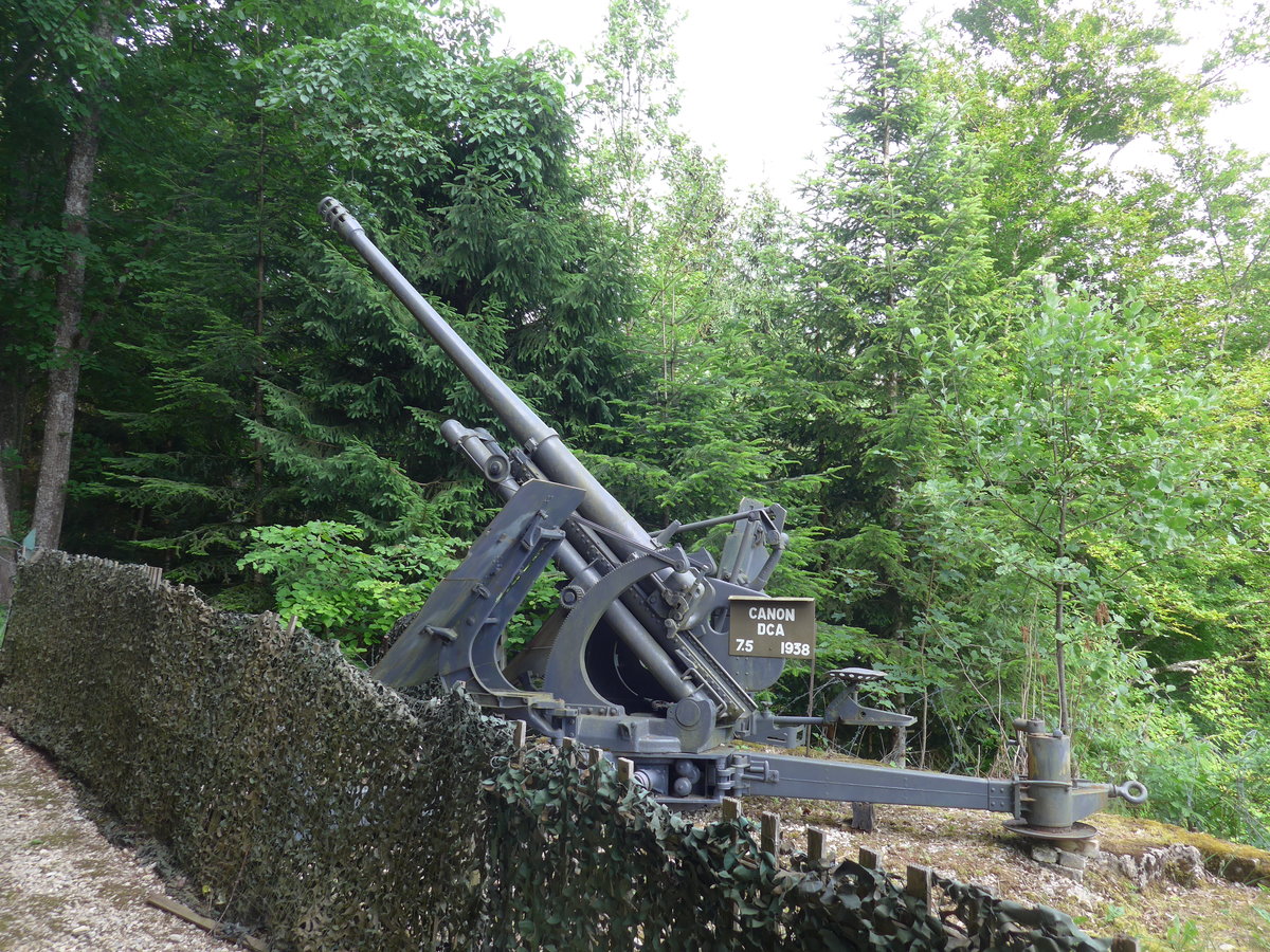 (181'554) - Im Milit�rmuseum am 25. Juni 2017 in Vallorbe