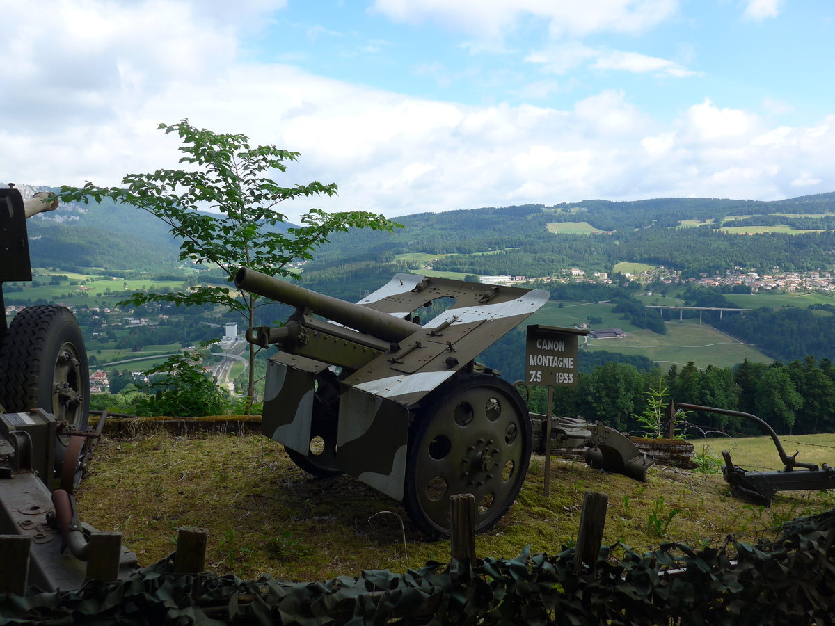 (181'555) - Im Milit�rmuseum am 25. Juni 2017 von Vallorbe