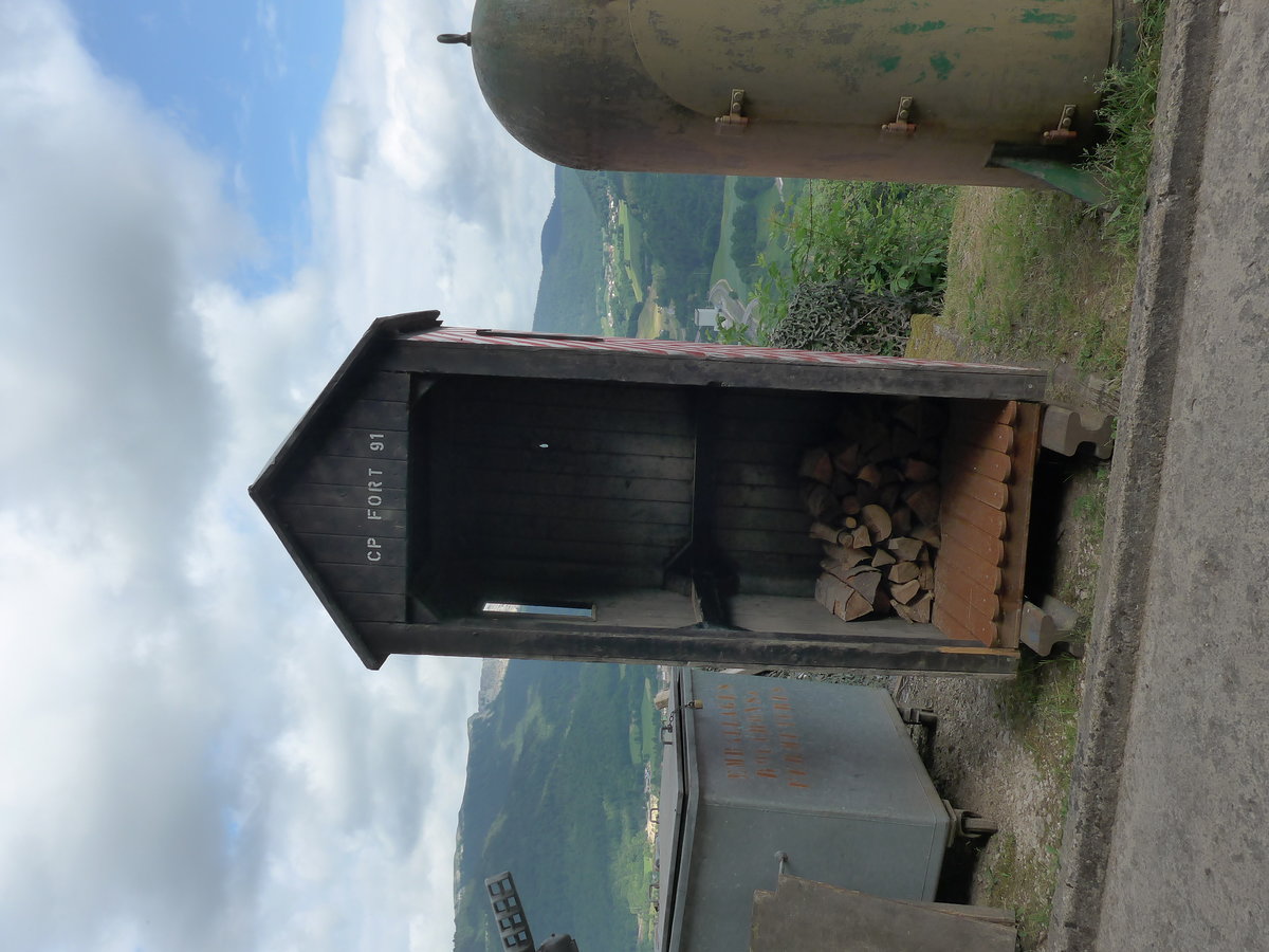 (181'557) - Im Milit�rmuseum am 25. Juni 2017 in Vallorbe
