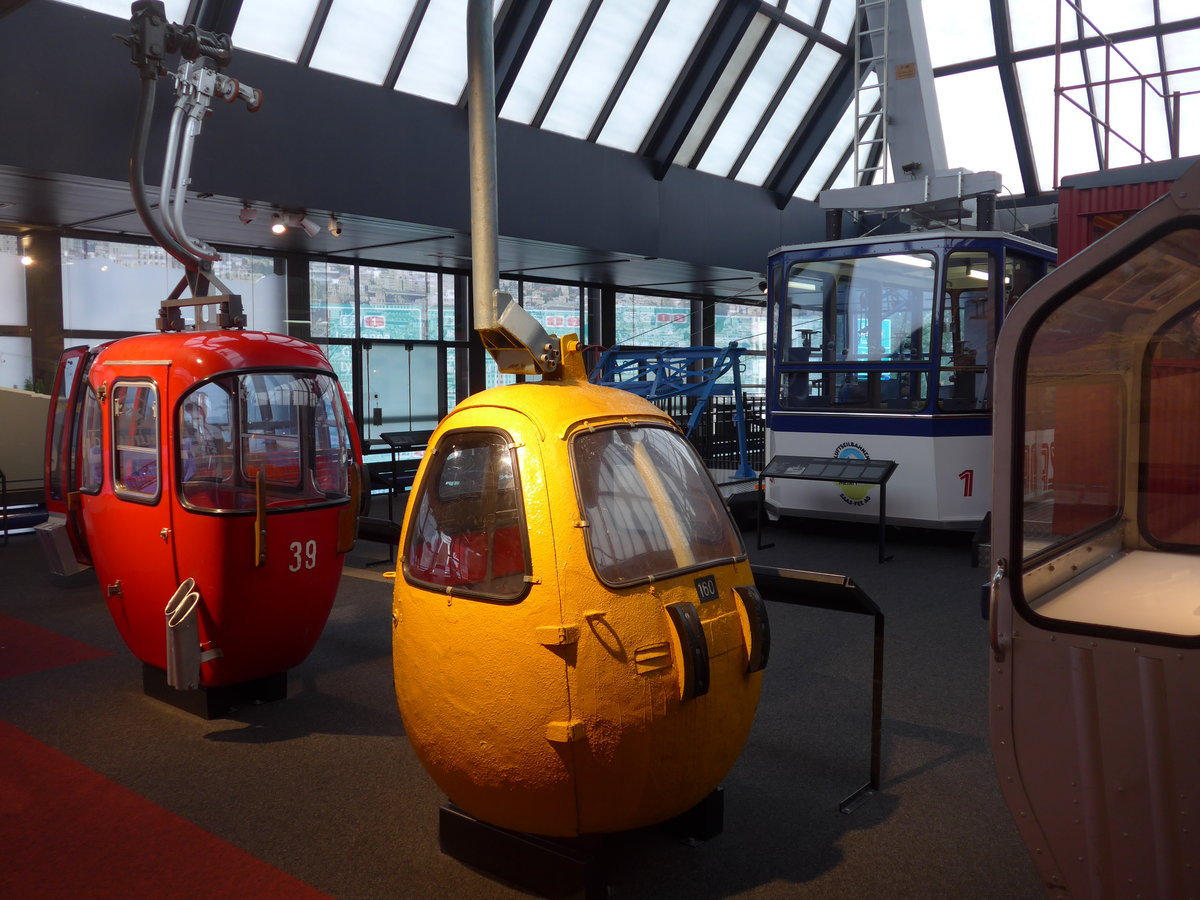 (181'782) - Gondelbahn Zweisimmen-Rinderberg - Nr. 160 - am 8. Juli 2017 in Luzern, Verkehrshaus