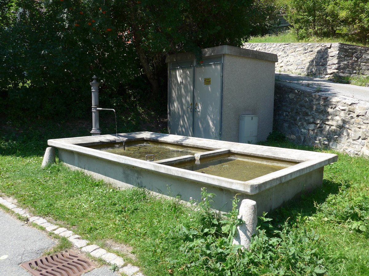 (182'738) - Brunnen am 5. August 2017 in Martina